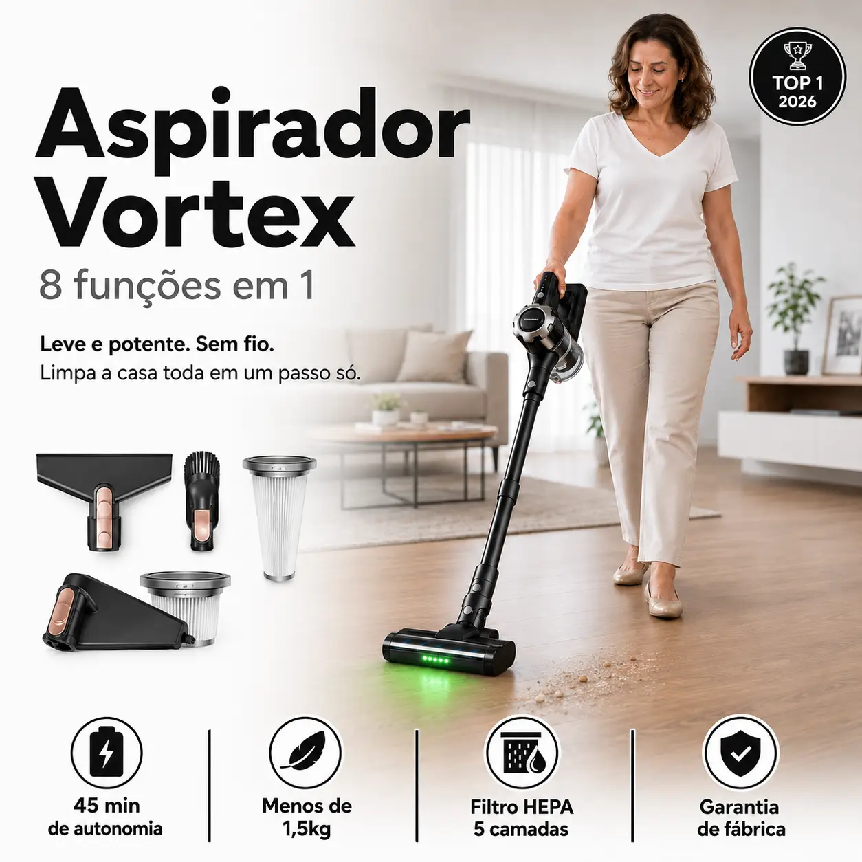 Aspirador Vórtex Power - Imagem 1